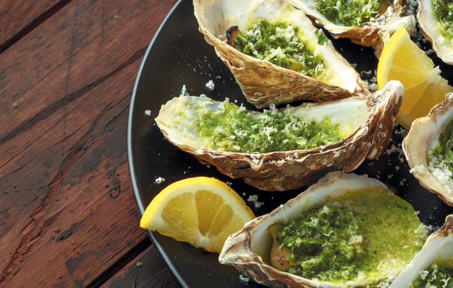 Garlic Butter Grilled Oysters | Edible Houston